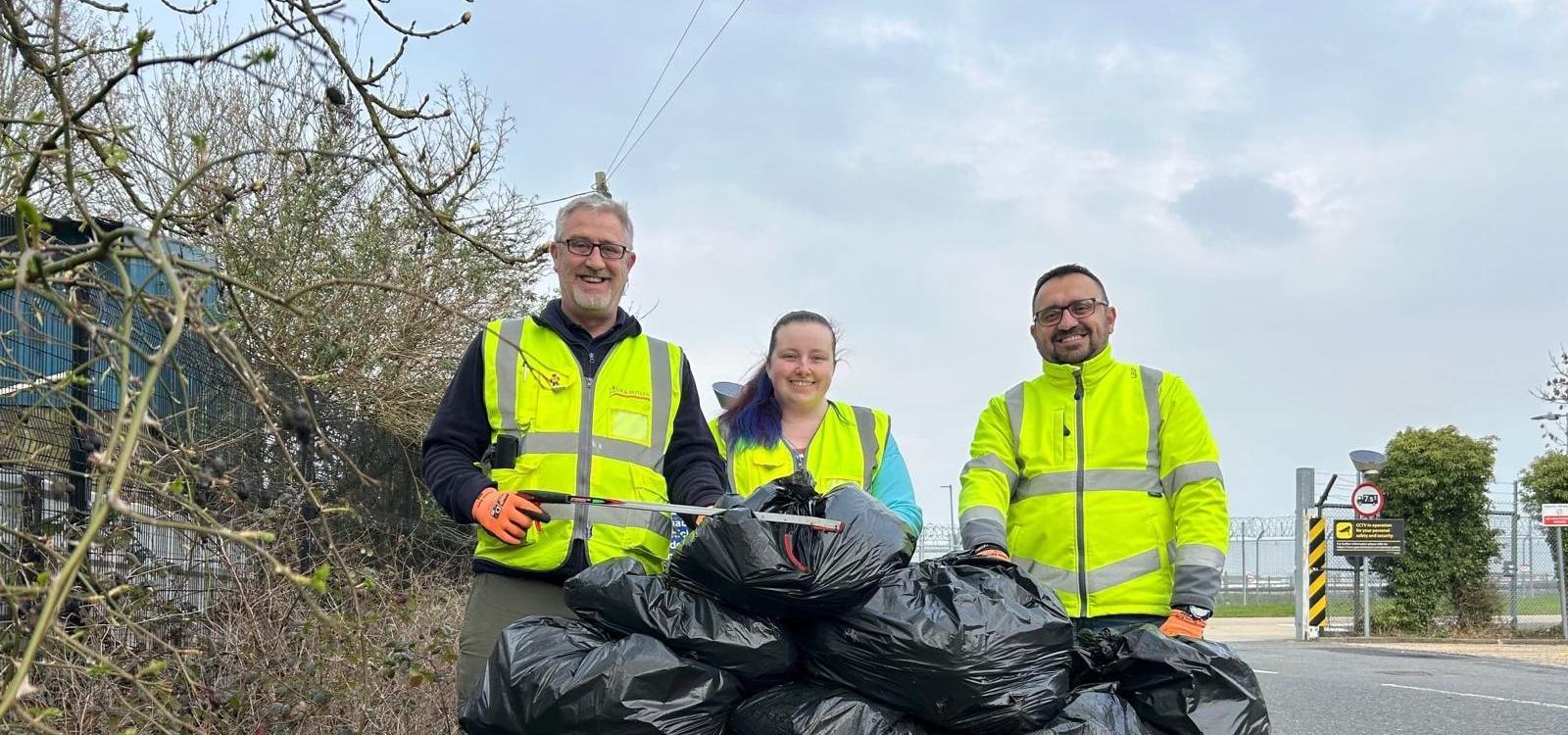 Dyer & Butler protect environment with litter picking lunches 